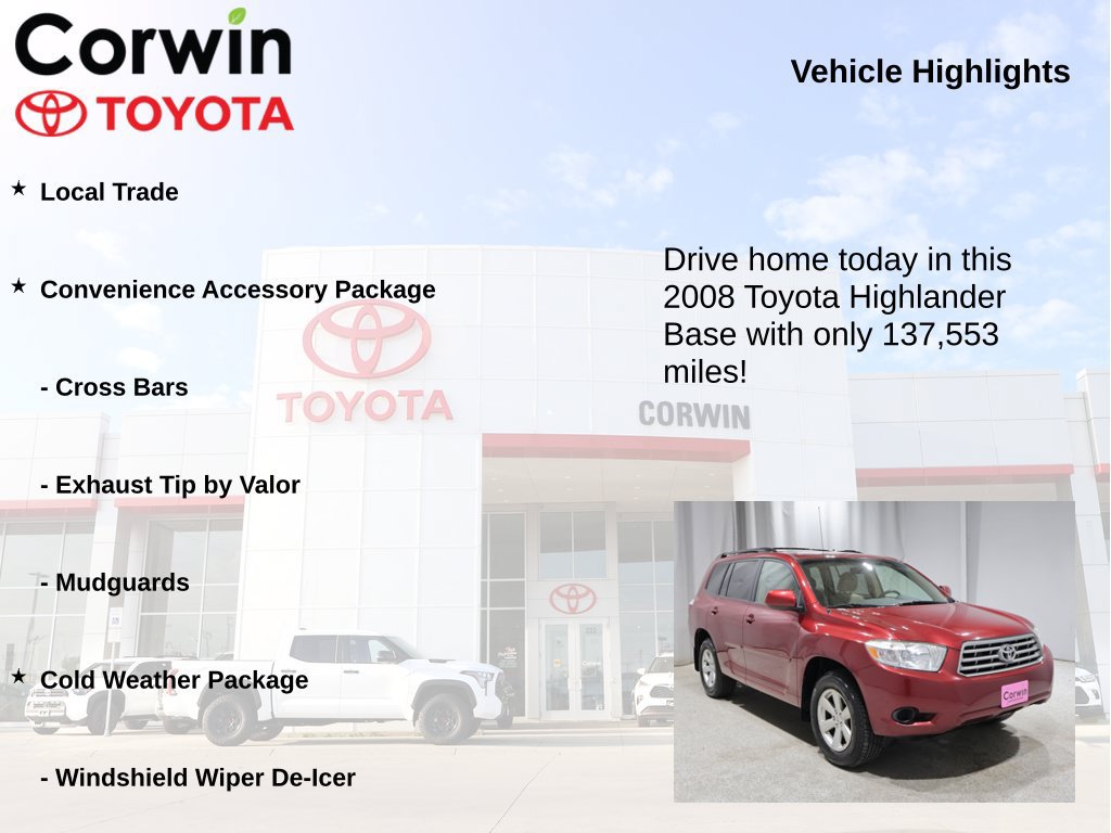 Used 2008 Toyota Highlander 2WD image 6