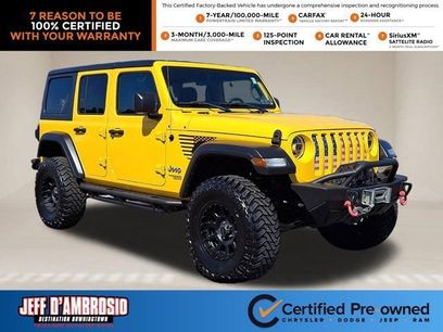Certified 2021 Jeep Wrangler Unlimited Sport