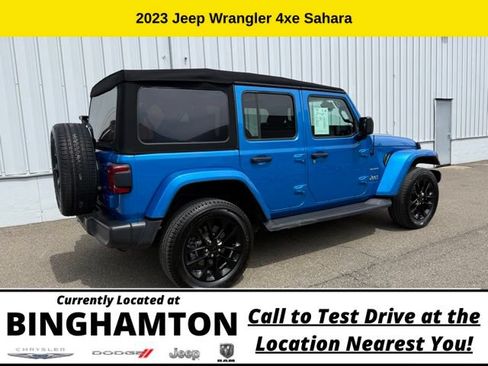 Used 2023 Jeep Wrangler Unlimited Sahara w/ Cold Weather Group AWD/4WD image 5