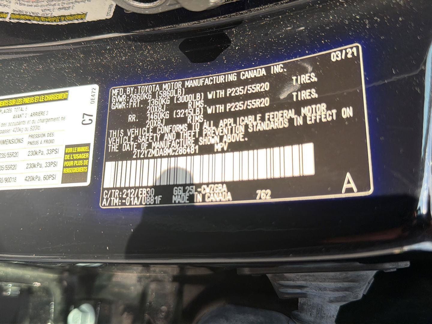 Used 2021 Lexus RX 350 F Sport AWD/4WD image 44