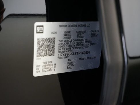 Used 2026 Cadillac Escalade Platinum Sport AWD/4WD image 44