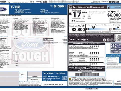 New 2026 Ford F150 Tremor w/ Equipment Group 402A High AWD/4WD image 23