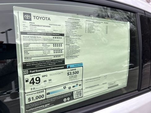 New 2026 Toyota Prius AWD image 30