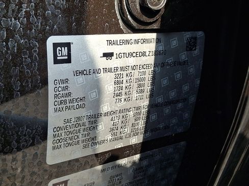 Used 2020 GMC Sierra 1500 Elevation w/ Elevation Value Package image 28