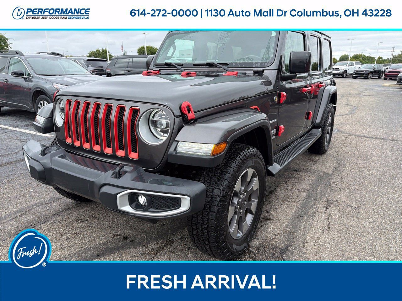 Used 2020 Jeep Wrangler Unlimited Sahara AWD/4WD image 4