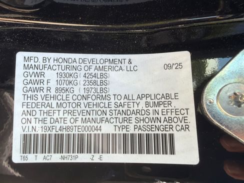 Used 2026 Honda Civic Sport image 21