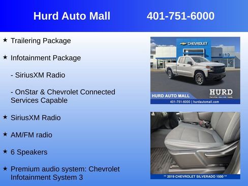 Used 2019 Chevrolet Silverado 1500 Custom Trail Boss w/ Custom Convenience Package image 30