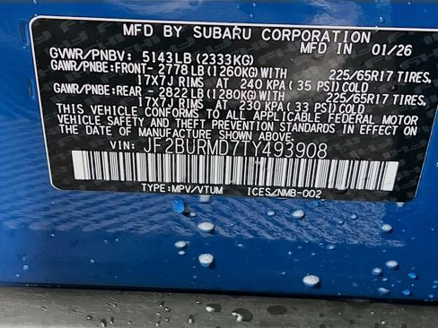 New 2026 Subaru Outback Wilderness AWD/4WD image 23
