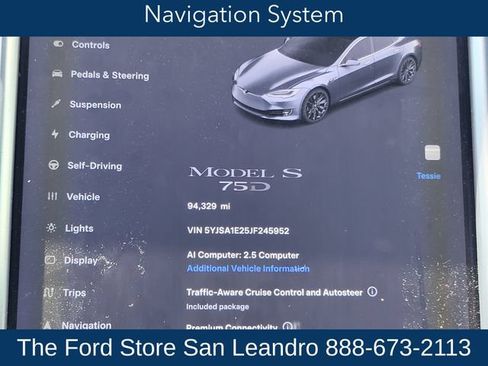 Used 2018 Tesla Model S 75D AWD/4WD image 19
