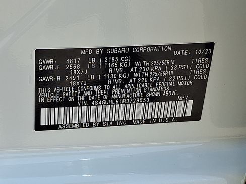 Certified 2024 Subaru Crosstrek 2.5i Limited AWD/4WD image 27