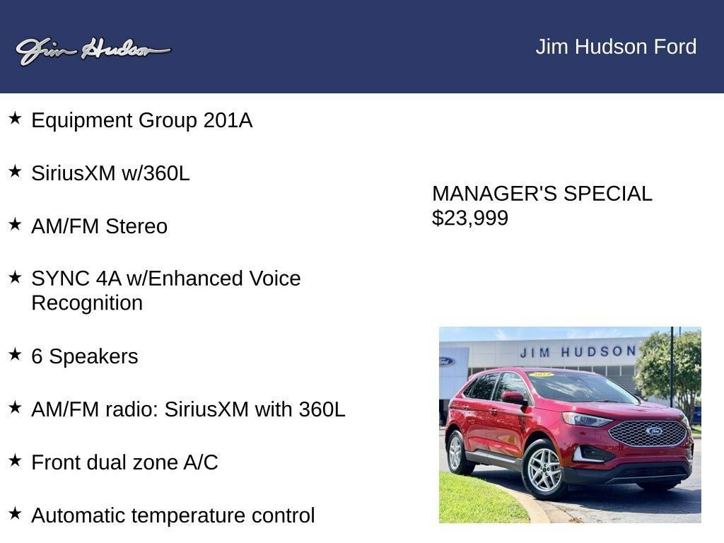 Used 2024 Ford Edge SEL AWD/4WD image 12