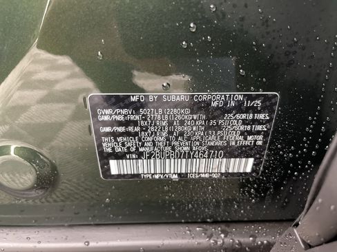 New 2026 Subaru Outback Premium image 26