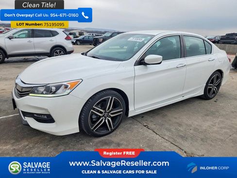 Used 2017 Honda Accord Sport image 1