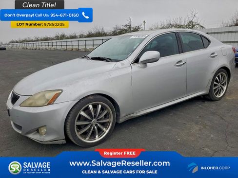 Used 2006 Lexus IS 250 Sedan 4 Door image 1
