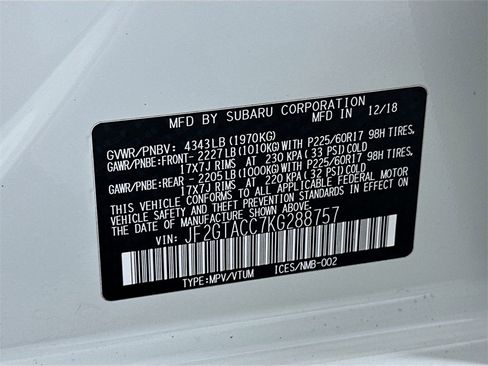 Used 2019 Subaru Crosstrek 2.0i Premium image 26