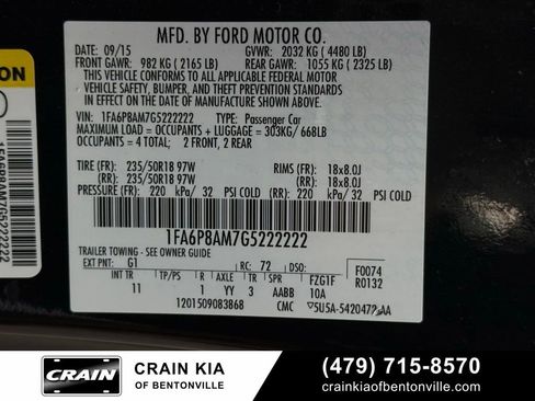 Used 2016 Ford Mustang Coupe w/ Equipment Group 051A image 33