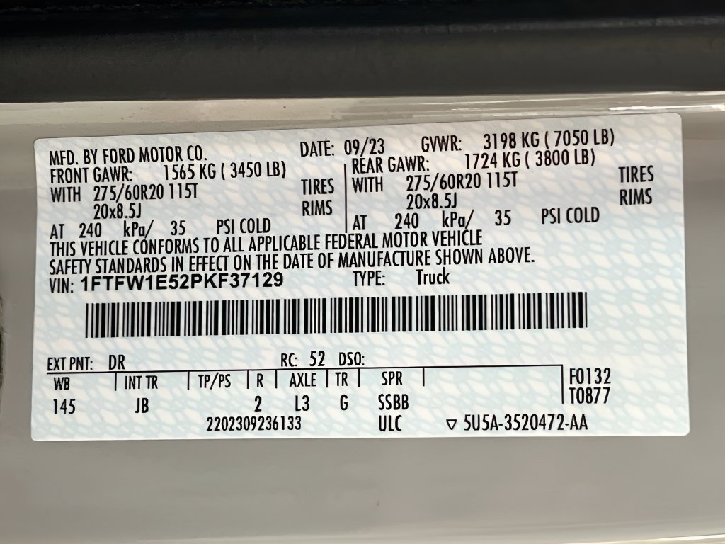 Used 2023 Ford F150 XL w/ STX Appearance Package AWD/4WD image 31