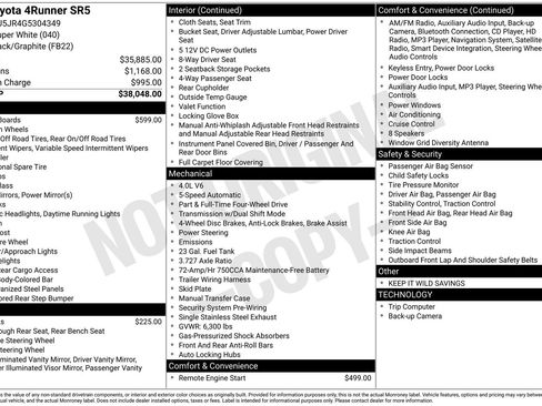 Used 2016 Toyota 4Runner SR5 image 14