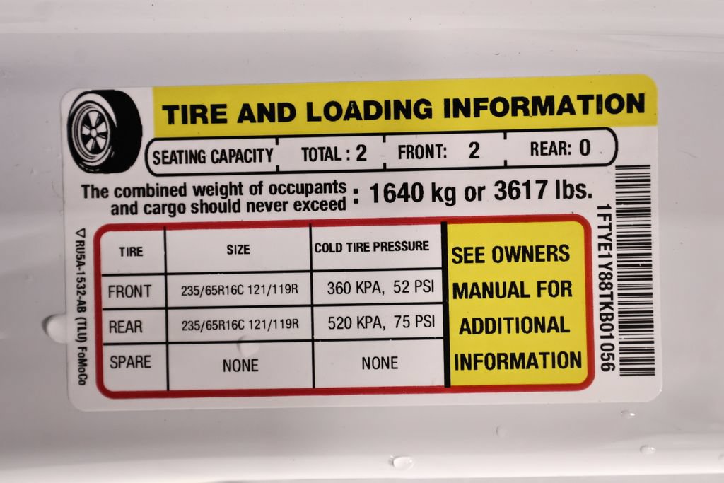 New 2026 Ford Transit 150 Low Roof w/ Load Area Protection Package RWD image 35