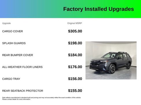 Used 2025 Subaru Forester AWD/4WD image 4