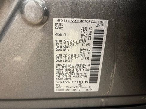 Used 2020 Nissan Rogue SL w/ Premium Package image 27