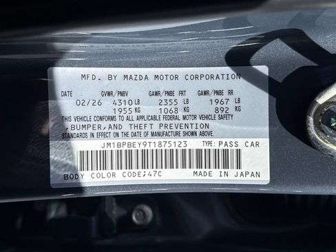 New 2026 MAZDA MAZDA3 2.5 Turbo Sedan w/Premium Plus AWD/4WD image 32