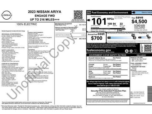 Used 2023 Nissan Ariya FWD image 3