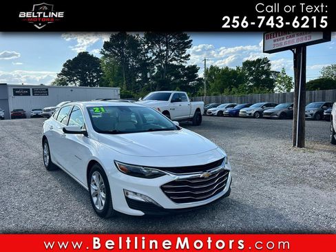 Used 2021 Chevrolet Malibu LT w/ Leather Package FWD image 1