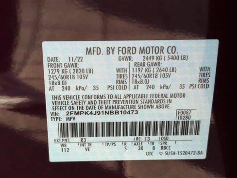 Used 2022 Ford Edge SEL w/ Convenience Package image 32