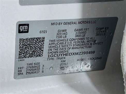 Used 2021 Chevrolet Silverado 1500 High Country image 31