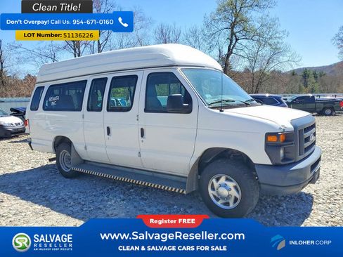 Used 2013 Ford E-350 and Econoline 350 Extended Super Duty w/ PWR Group RWD image 5
