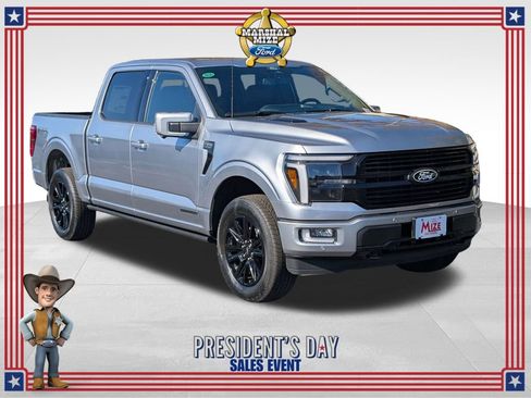 New 2025 Ford F150 Platinum w/ Equipment Group 702A High image 1