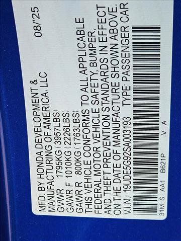 Used 2025 Acura Integra Type S FWD image 27