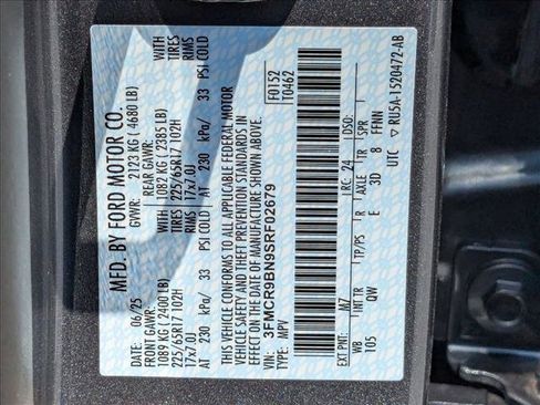 New 2025 Ford Bronco Sport Big Bend w/ Convenience Package image 17