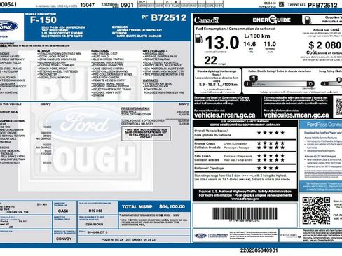 Used 2023 Ford F150 XLT w/ Trailer Tow Package AWD/4WD image 2