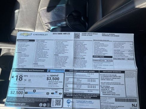 Used 2016 Chevrolet Tahoe LTZ image 29