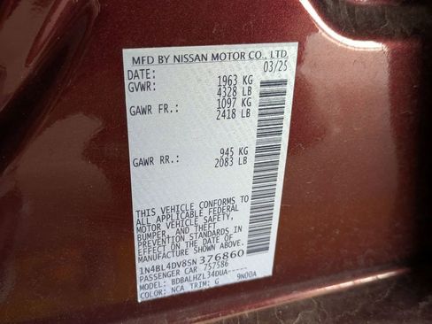 Used 2025 Nissan Altima 2.5 SV image 31