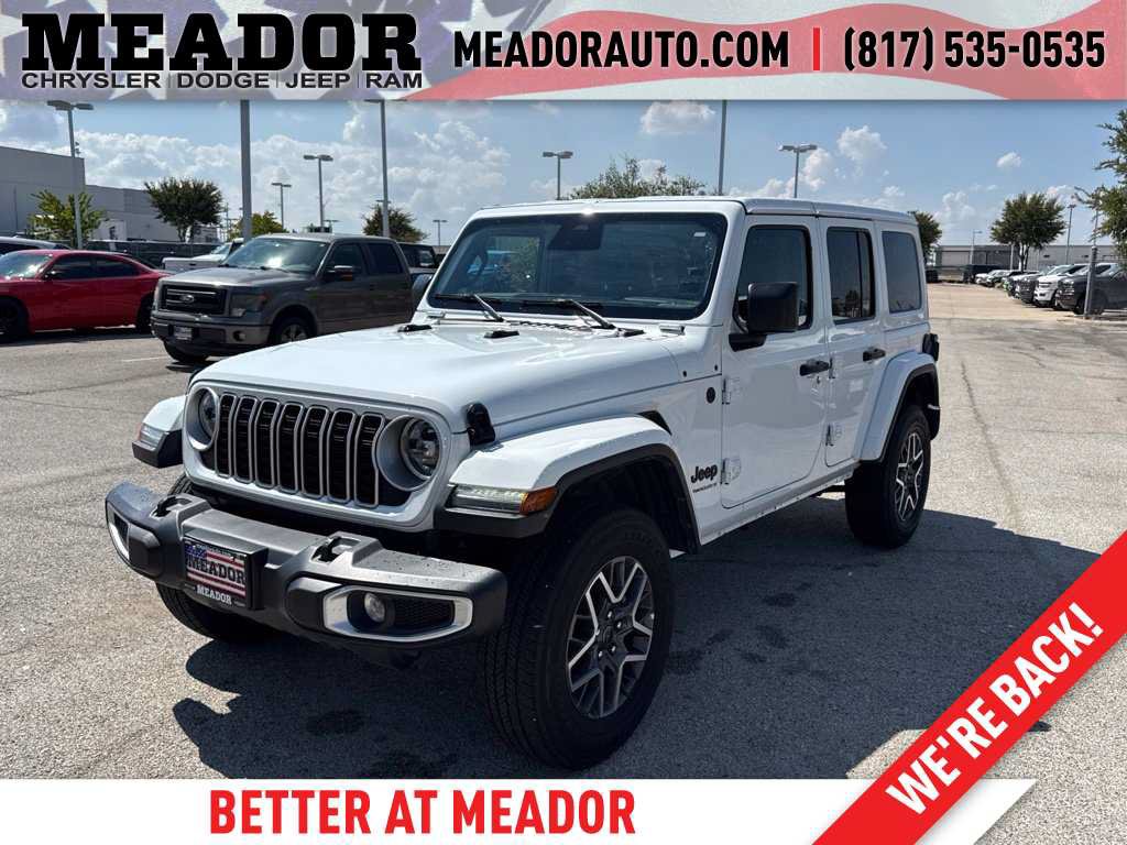 Used 2025 Jeep Wrangler Unlimited Sahara AWD/4WD image 1