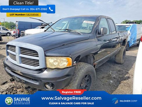 Used 2003 Dodge Ram 2500 Truck 4x4 Quad Cab image 1