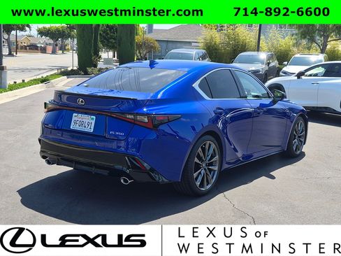Certified 2023 Lexus IS 350 F Sport w/ Accessory Package 2 RWD image 8