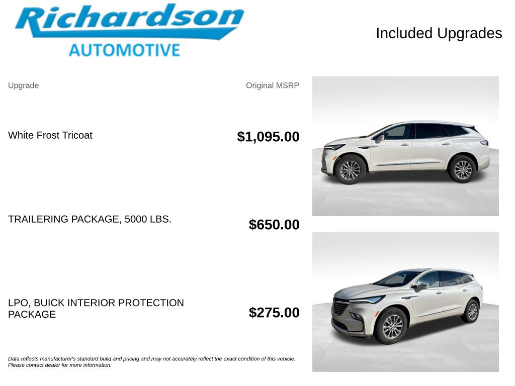 Used 2023 Buick Enclave Essence w/ Trailering Package, 5000 lbs. FWD image 7