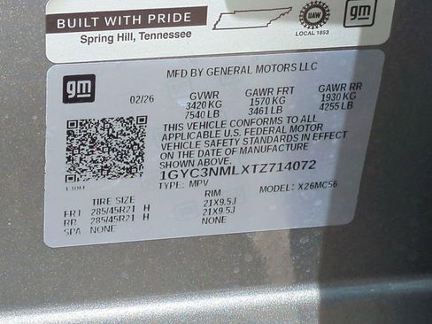 New 2026 Cadillac Vistiq Luxury w/ LPO, Floor Liner Package AWD/4WD image 16