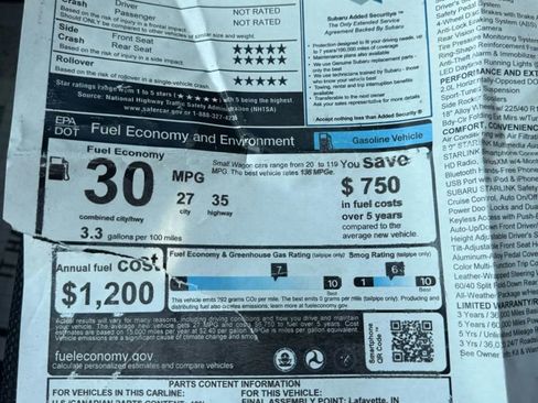 Used 2018 Subaru Impreza 2.0i Sport image 53