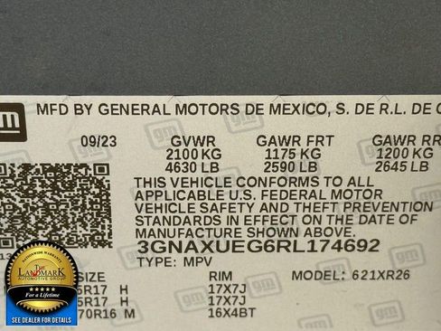 Used 2024 Chevrolet Equinox LT image 23