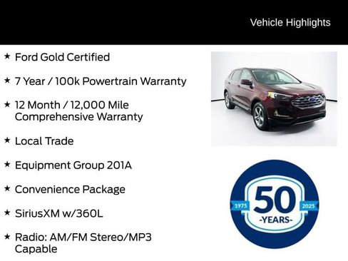 Used 2022 Ford Edge SEL w/ Convenience Package AWD/4WD image 6