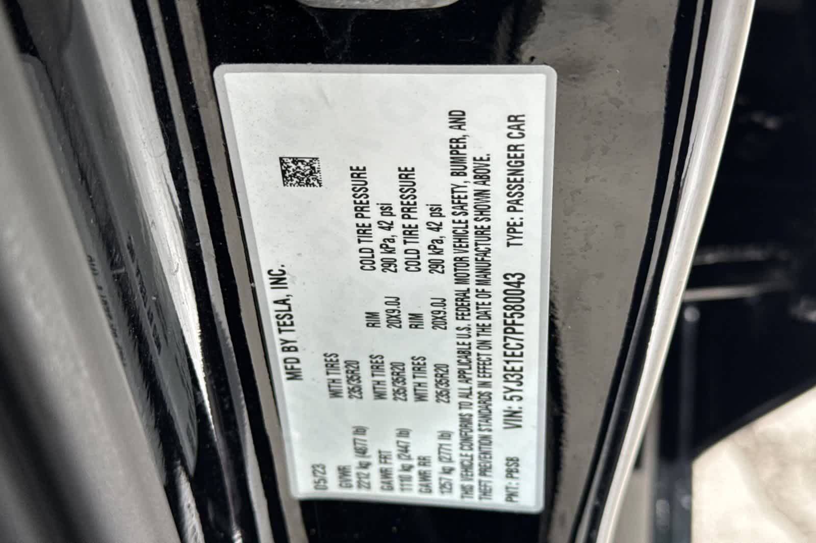 Used 2023 Tesla Model 3 Performance AWD/4WD image 31