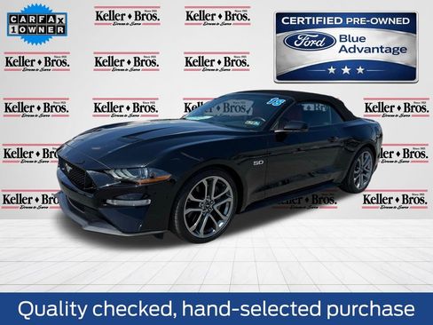 Certified 2018 Ford Mustang GT Premium w/ Equipment Group 401A RWD image 3