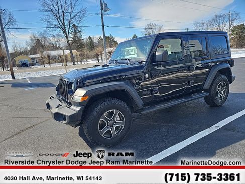 Used 2021 Jeep Wrangler Unlimited Sport w/ Dual Top Group image 4