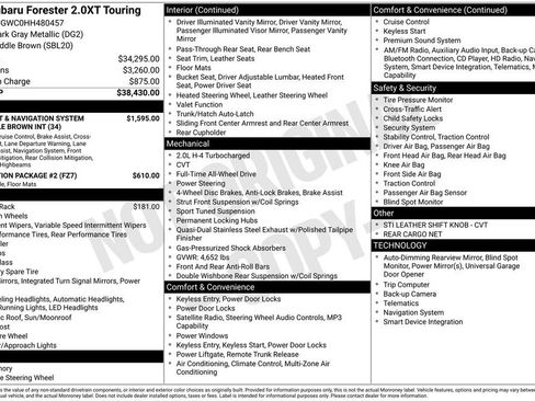 Used 2017 Subaru Forester 2.0XT Touring image 44