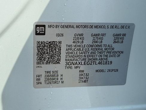 New 2026 Chevrolet Equinox RS FWD image 18
